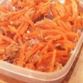 ninnamee's cooksnap of when they made お弁当にオススメ♪人参のツナ胡麻炒め.