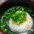 りんりん畑's cooksnap of when they made 居酒屋の焼きおにぎり茶漬け♪.