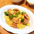うす味さん's cooksnap of when they made 鶏もも肉とじゃがいもピーマン炒め.:*☆.