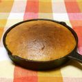 もすろー's cooksnap of when they made スキレットでぐりとぐら風カステラ.