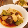 らがぶーりん's cooksnap of when they made ✿油揚げ・ナス・ピーマンの煮びたし✿.