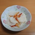 豆蔵うさぎ's cooksnap of when they made カブと小エビのおつまみ和え.