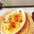 マコミコ's cooksnap of when they made じゃがいもアスパラの腸活マカロニグラタン.