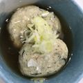 s2まる。's cooksnap of when they made ひじき煮リメイク！豆腐の巾着蒸し.