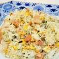 ♡礼♡'s cooksnap of when they made ♥七草粥より簡単♪七草チャーハン♥.