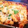 【Harvest】's cooksnap of when they made 鮭とじゃがいもの豆乳グラタン.
