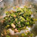 しゃぶしゃぶ肉's cooksnap of when they made 無限小松菜ツナと小松菜の中華風ポン酢和え.