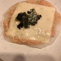 ゆうゆう715's cooksnap of when they made やみつき♡明太子マヨチーズの餅ピザ.