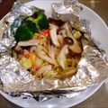 ねずみんパラダイス's cooksnap of when they made 白身魚の野菜たっぷりホイル焼き.