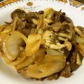 半熟王子's cooksnap of when they made 牛肉の甘辛コチュジャン炒め.