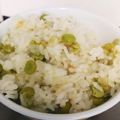 今りー's cooksnap of when they made 基本のえんどう豆ご飯✿.
