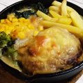 zakkiiM's cooksnap of when they made スキレットで♪クリーム煮込み風ハンバーグ.