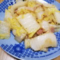 えりこ82☆'s cooksnap of when they made 白菜とハムの炒め物.
