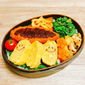 のんべぇヒロ's cooksnap of when they made 海苔が縮まない我が家の海苔弁.