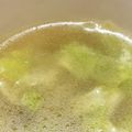 菜つ実☆ミ's cooksnap of when they made レタスとチーズのスープ.