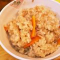 skateri's cooksnap of when they made おもしろ簡単炊き込みご飯♡煎餅＆ツナ缶.