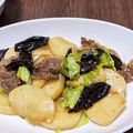 o☆shino's cooksnap of when they made コク旨⭐かぶ・豚肉オイスターソース炒め♪.