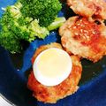konakiti's cooksnap of when they made 食感が楽しい♡お餅入りつくね.