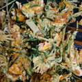 小５料理男子's cooksnap of when they made エビたまと水菜の＊和風炒め＊.
