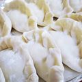 sæki's cooksnap of when they made たけのこの胡麻香る手作り餃子.