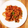 タンタン✩'s cooksnap of when they made 豚バラで酢豚風～あるもので作ろう～.