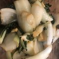 saki1010's cooksnap of when they made チンゲンサイの中華風ピリ辛おひたし.