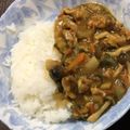 うさこママ★'s cooksnap of when they made 小松菜ときのこのチキンカレー.