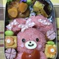 canelé032's cooksnap of when they made ♪キャラ弁♪ボンボンリボンちゃん♪うさぎ.