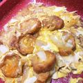 虎徹のママ's cooksnap of when they made 忙しい朝ご飯★油麩の卵とじ.
