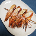 バカリャウ's cooksnap of when they made 海老の頭☆焼いちゃいました！.