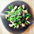 kebeibiko's cooksnap of when they made 焼畑あつみかぶのソテー　生ハムサラダ仕立.