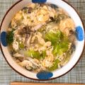 bacha3's cooksnap of when they made とろりあったか簡単具材であんかけうどん.