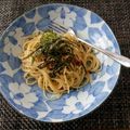 クック6R82TD☆'s cooksnap of when they made ランチに　梅干しと大葉のパスタ.