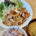 ねこ's cooksnap of when they made 大豆ミート【お肉みたいな生姜焼き】.