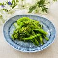 runa10's cooksnap of when they made 簡単♩菜花のカラシ和え.