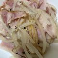 ヒヨコマメ☆'s cooksnap of when they made もやしベーコン炒め.