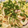 huu_ka's cooksnap of when they made シーフード塩焼きそば.