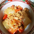 笑顔のまんま's cooksnap of when they made 大根のとろとろそぼろ煮.