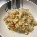 チェリー☆ブロッサム's cooksnap of when they made シンプル！カニカマチャーハン！.