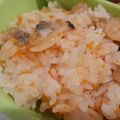 麗龍蘭's cooksnap of when they made 炊飯器でシーフードピラフ.