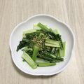 クック4P73QB☆'s cooksnap of when they made 小松菜の炒めもの.