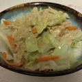 しらたまこむぎ's cooksnap of when they made 蒸しキャベツとツナのごま味噌ソース.