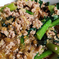 あいひな's cooksnap of when they made 春雨と小松菜の炒め煮☆マーボー風.