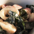 tottikid's cooksnap of when they made 簡単イカとワカメのわさマヨサラダ☆函館版.