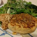 しらたまこむぎ's cooksnap of when they made ごま照り☆チキンハンバーグ♪.