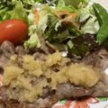 さめぽよ's cooksnap of when they made 豚ロース薄切り竜田おろしかけ.