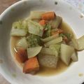 misono117's cooksnap of when they made 簡単すぎる！白菜と大根の煮物.