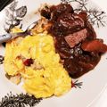 まんまるポッケ's cooksnap of when they made 開いてふわふわトロトロ卵のオムライス.