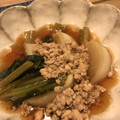 ☆にんにく☆'s cooksnap of when they made かぶのそぼろ煮.