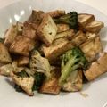 papikun's cooksnap of when they made 厚揚げとブロッコリーのオイスター炒め☆.